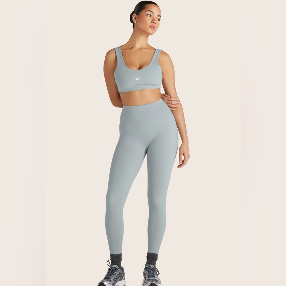 Set Active Light Blue Activewear Set